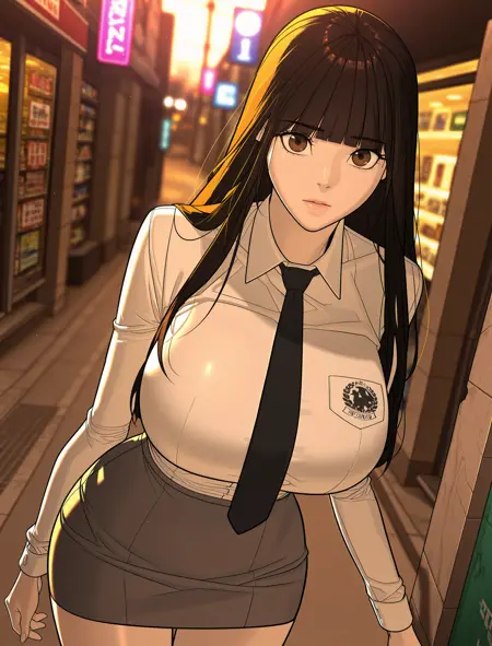 Webtoon Character) Lee yuna / 이유나 (Killer Pedro [Killer Peter] / 킬러 배드로)