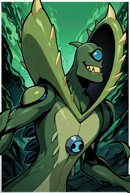 Wildvine -- Ben 10 Classic Omniverse (chaquetrix support) Illust