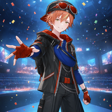 Connect Street Beat (Shinonome Akito) / Project SEKAI ObsessionIllustrious