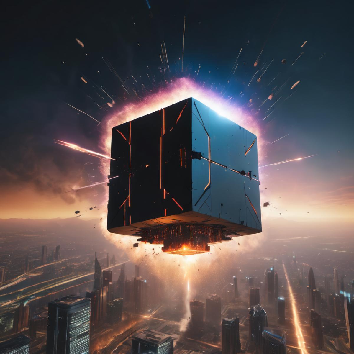 Levitating Cube image