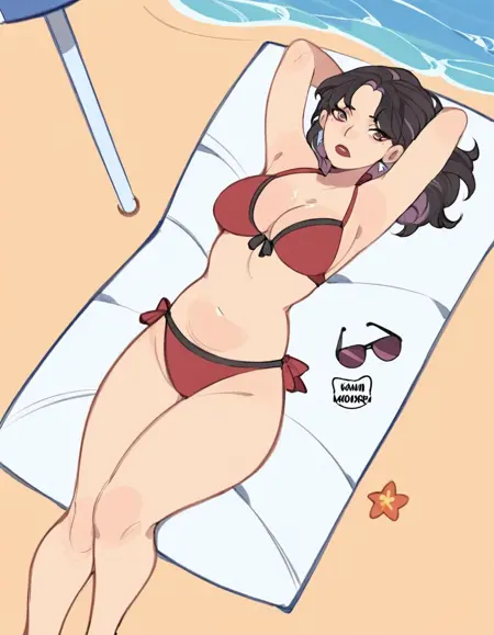 kamii momoru artist style Illustrious XL