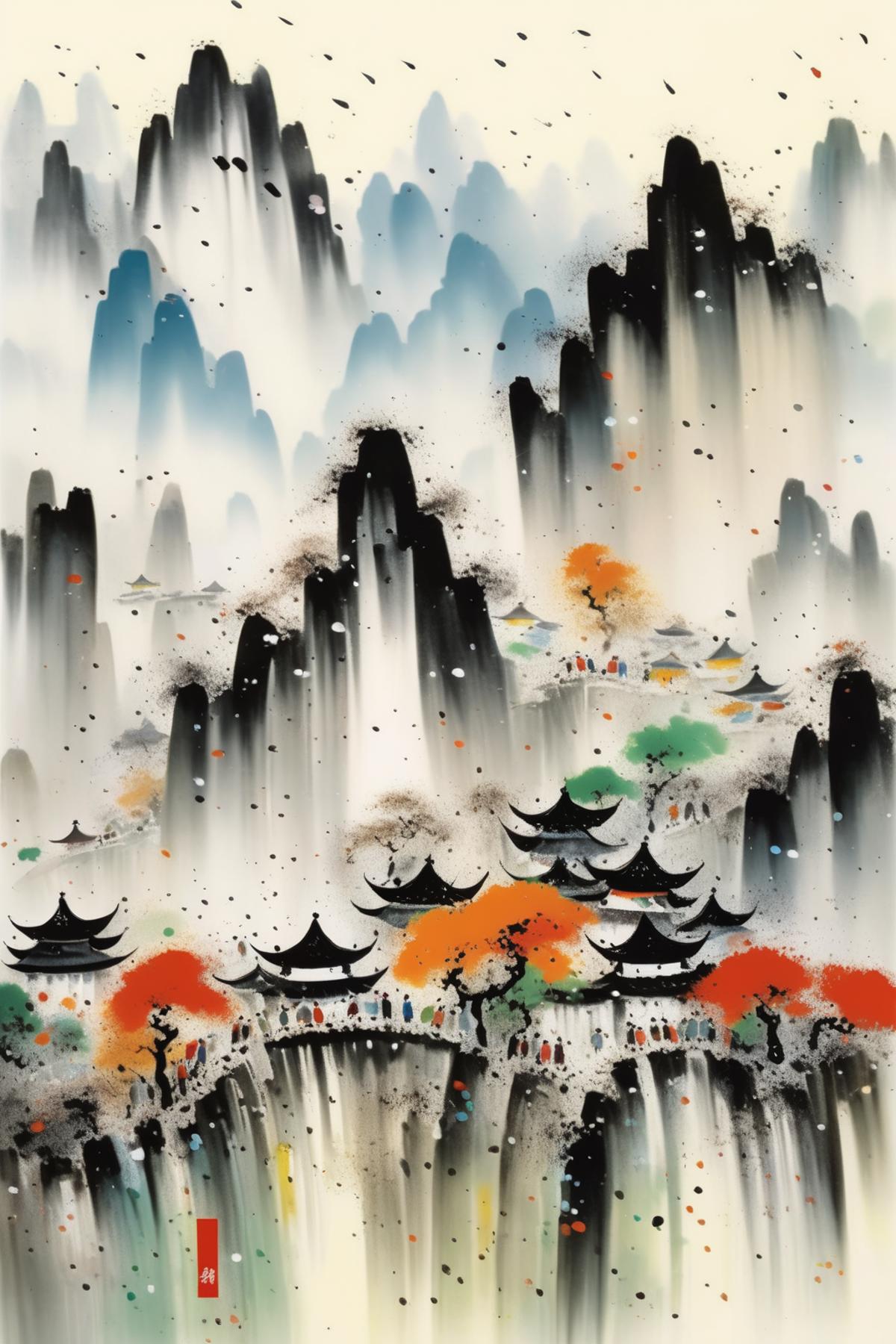 Wu Guanzhong Style image by Kappa_Neuro