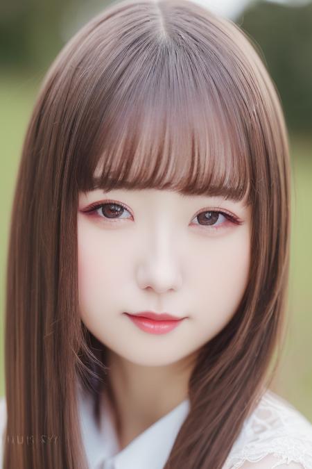 (8k, RAW photo, best quality, masterpiece:1.2), portrait, High detail RAW color photo, professional photograph,  (realistic, photo realistic:1.37), ((best quality)), 1 girl, cinematic light, (finerly detailed face:1.2), (masterpiece:1.5), (best quality:1.2), (shy:1.2), (looking at viewer:1.2), school swimsuit,  (yuino_mashu)