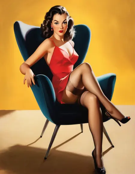 Gil Elvgren Style XL Nr. 1