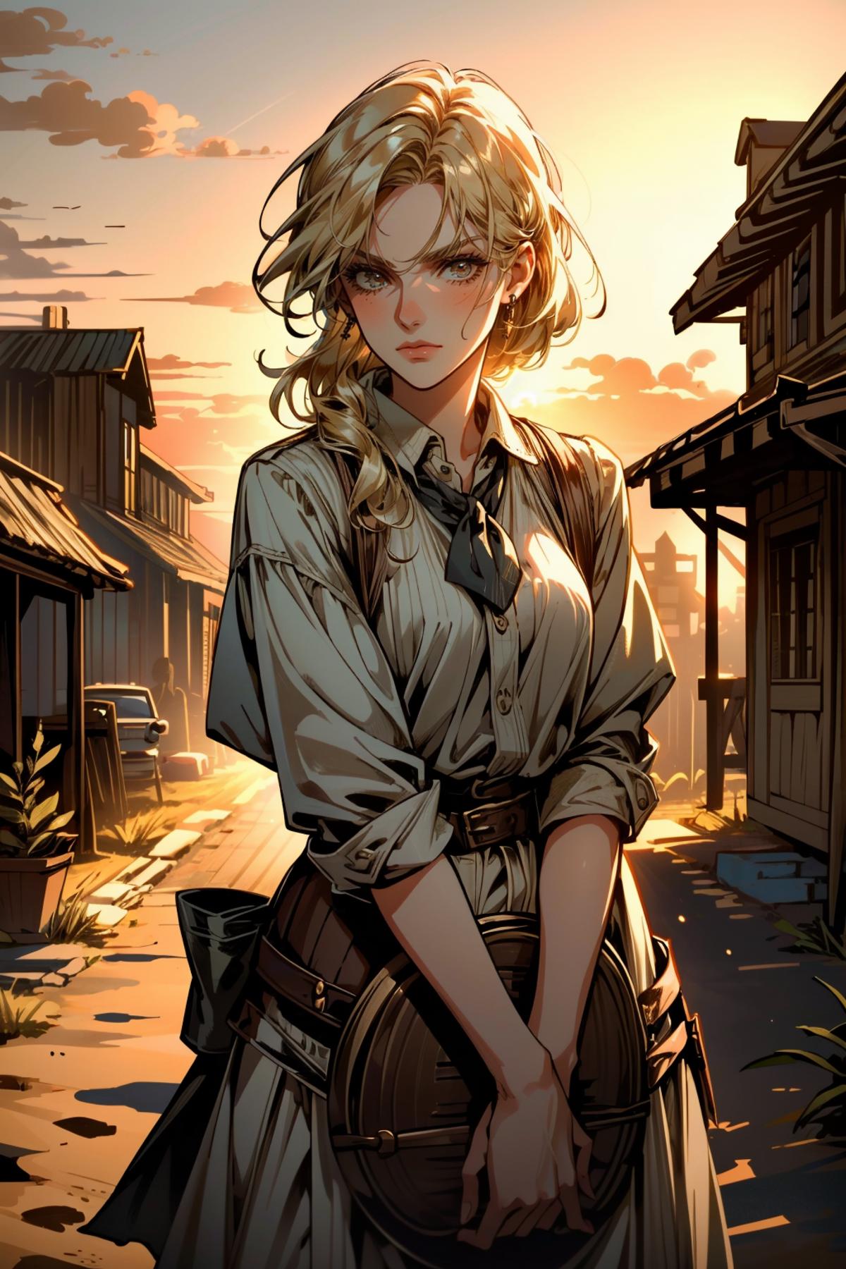 Sadie Adler from Red Dead Redemption 2 image by BloodRedKittie