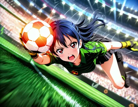 Captain Tsubasa Goalkeeper / キャプテン翼のゴールキーパー SDXL