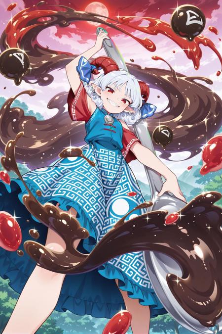 Yuuma Toutetsu (Touhou Project) - 饕餮尤魔 (東方) Illustrious V2