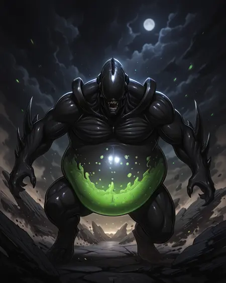 Zenoglobe - Xenomorph | ОС (Original Character)