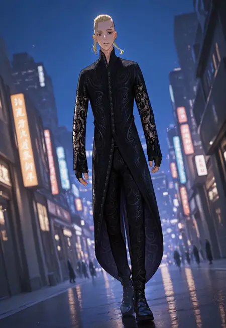 Lace Tailcoat - Clothing