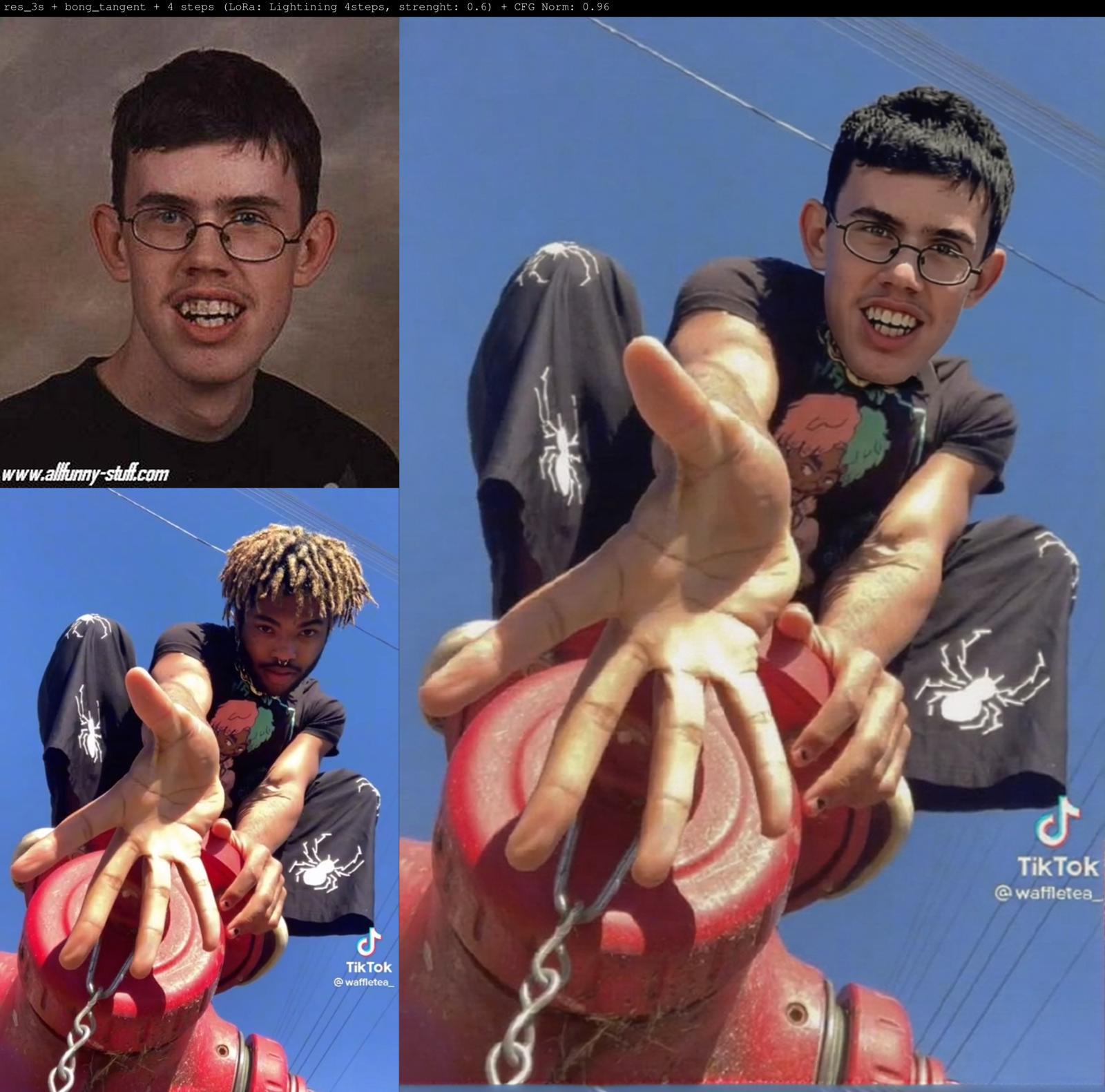 Head/Face Swap Workflow - Qwen-Image-Edit-2509