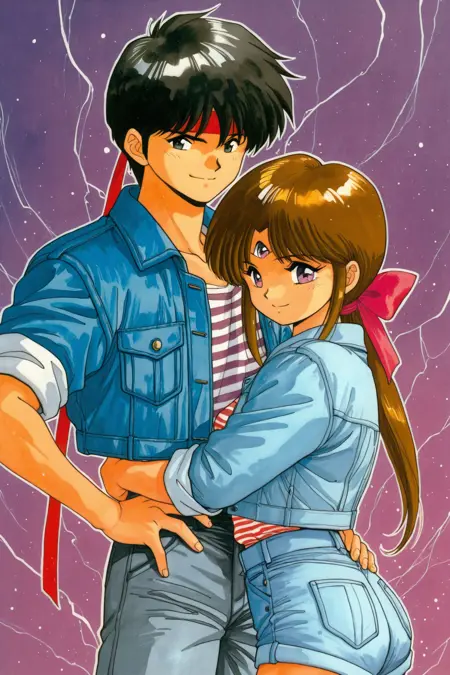 [illustrious XL] YuzoTakada/高田裕三 《3×3 EYES》/《三只眼》Parvati Ⅳ- Artist Style