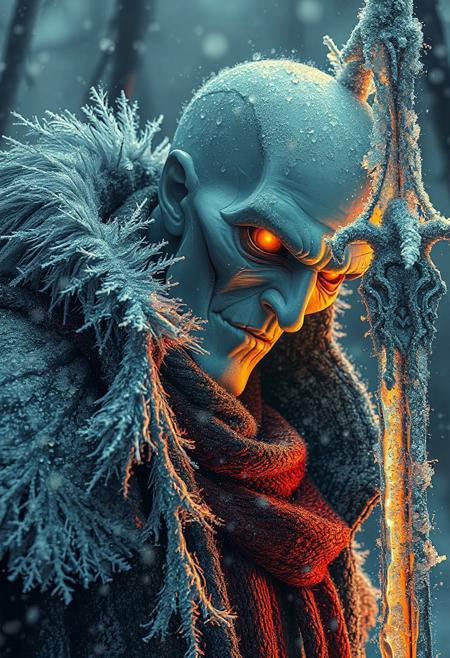 Jack o' Frost.
FHD, Rich in details, masterpiece.