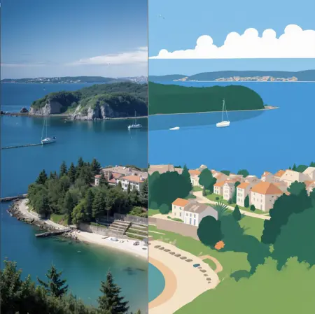 illustration style - Flux Kontext Workflow