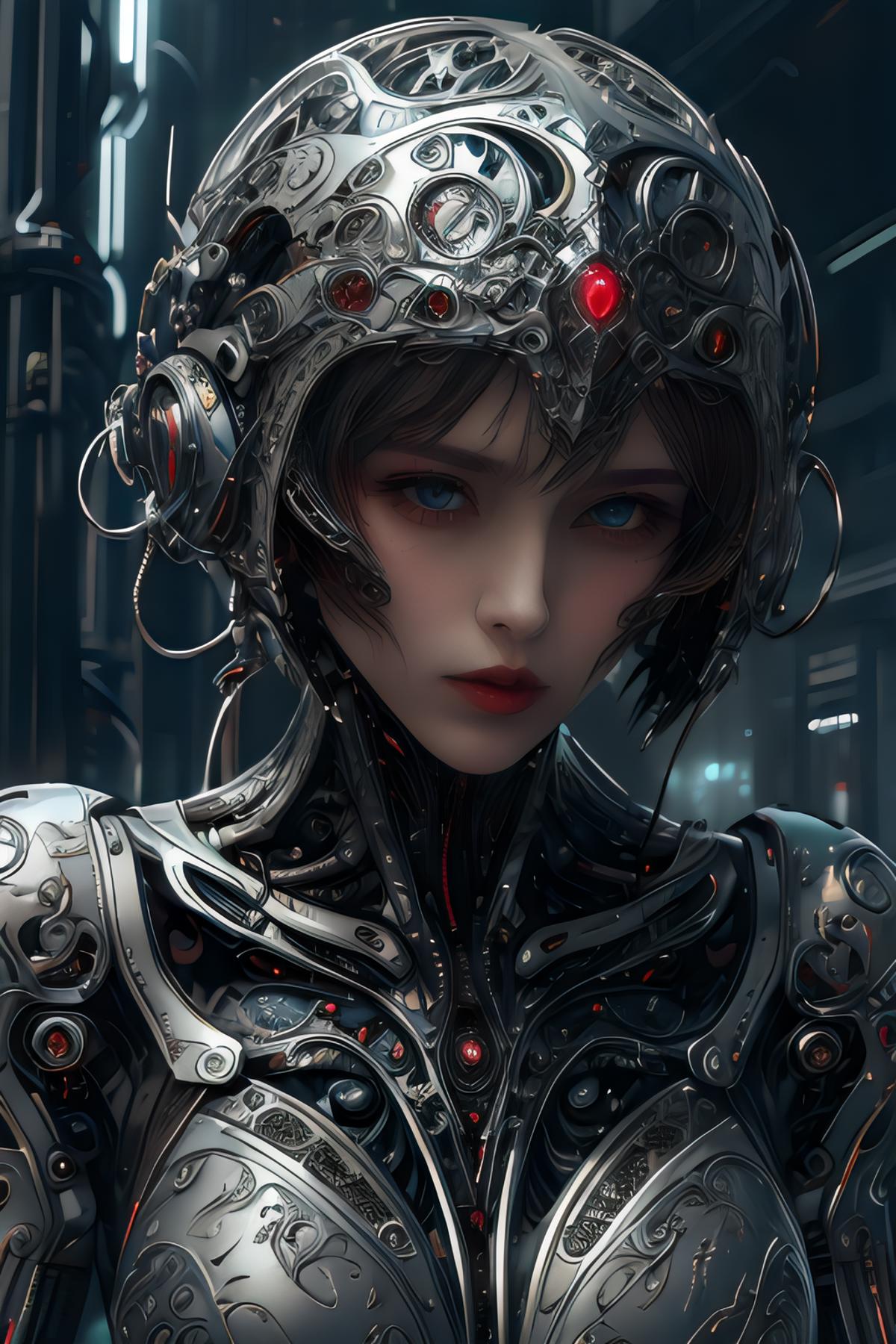 AI model image by softMeng