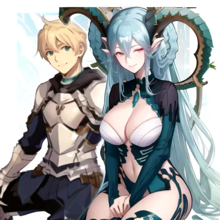 Arthur Pendragon x Tiamat (Fate/Grand Order)