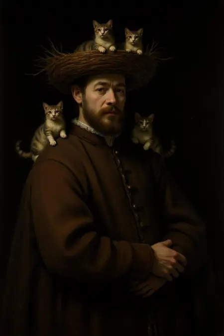 Dutch Masters: Rembrandt Oil Painting Style