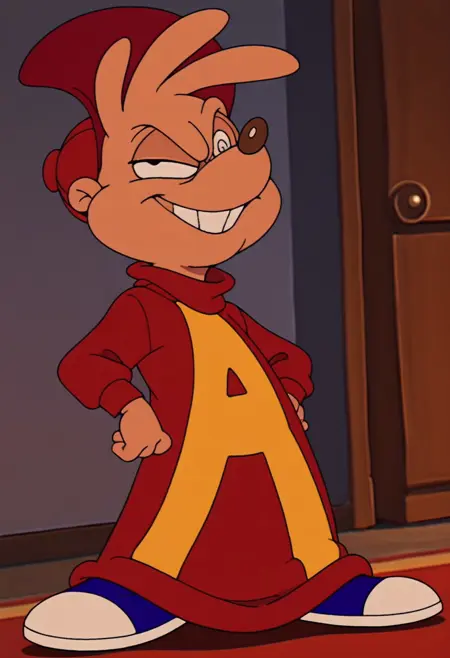 Alvin Cartoon Monster- Alvin and the Chipmunks