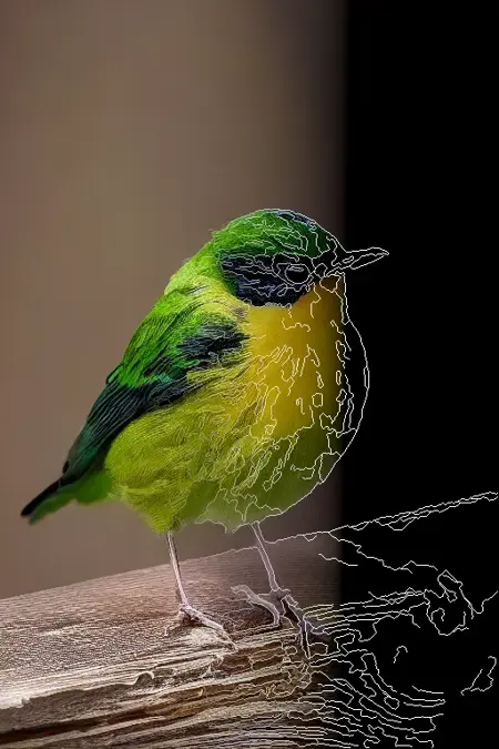 ControlNet MySee - Edge Drawing Parameter Free - easy and hassle-free Canny alternative