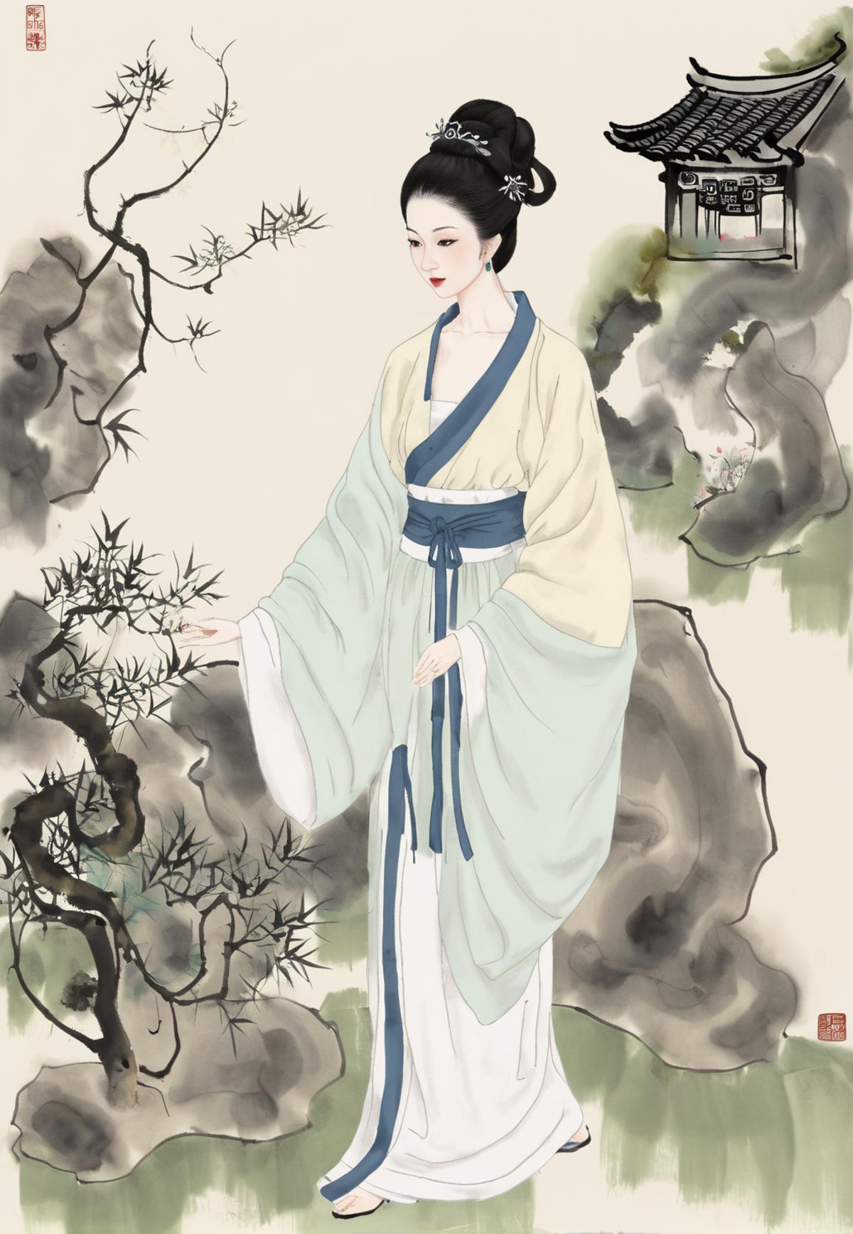 国画 Chinese Painting | 水墨江南(Ink Jiangnan) image by FMsunyh