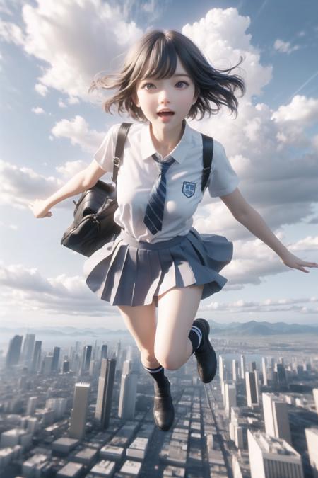 flying girl