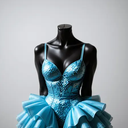 Mermaid Inspired Dress 1 (for NoobAI)