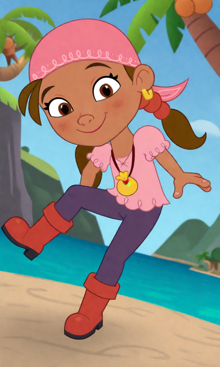 Izzy (Jake and the Never Land Pirates) | Illustrious Illustrious