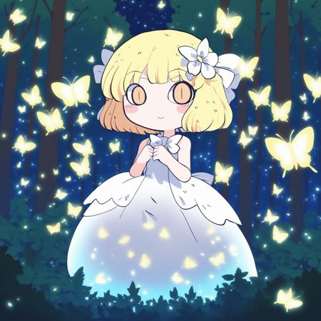 anime screencap, glint, drawing, best quality, a full body of a girl wearing wedding dress in the middle of the forest beneath the trees, fireflies, big eyes, 2d, cute,
anime girl, waifu, cel shading, magical girl, vivid colors, (outline:1.1), manga anime artstyle, masterpiece, offical wallpaper, glint
<lora:chahan_sdxl_v1:1>