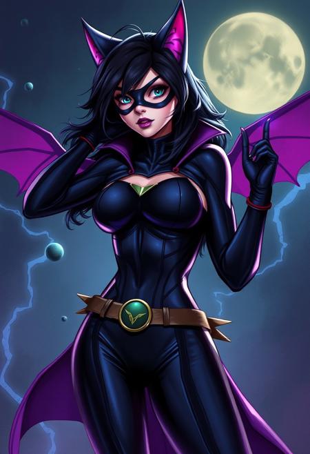 LoL arcane image style catwoman