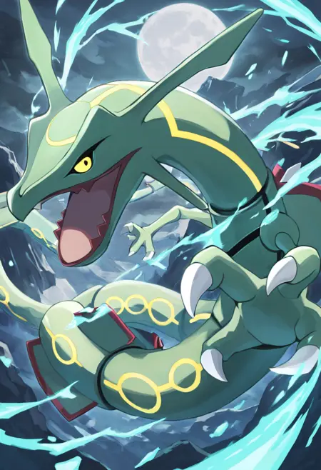Rayquaza: Sky High Pokémon | レックウザ (Pokedex #0384)