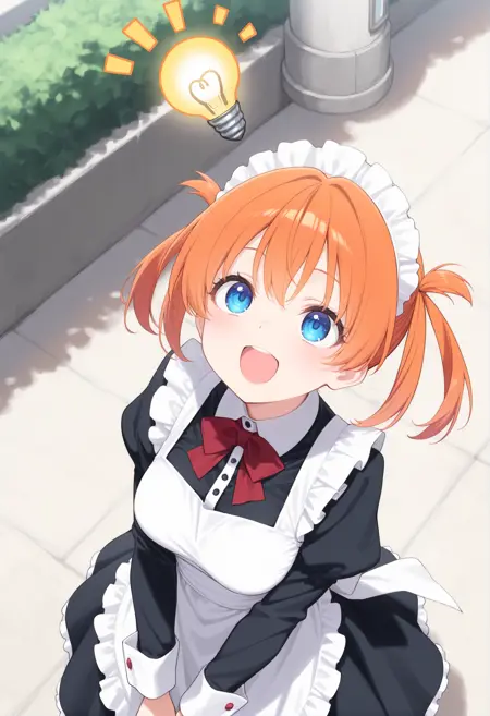 [Illust&XL] idea light bulb / ひらめき / アイディア / 電球 / ピコーン