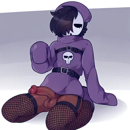 Goth Femboy Shy Guy