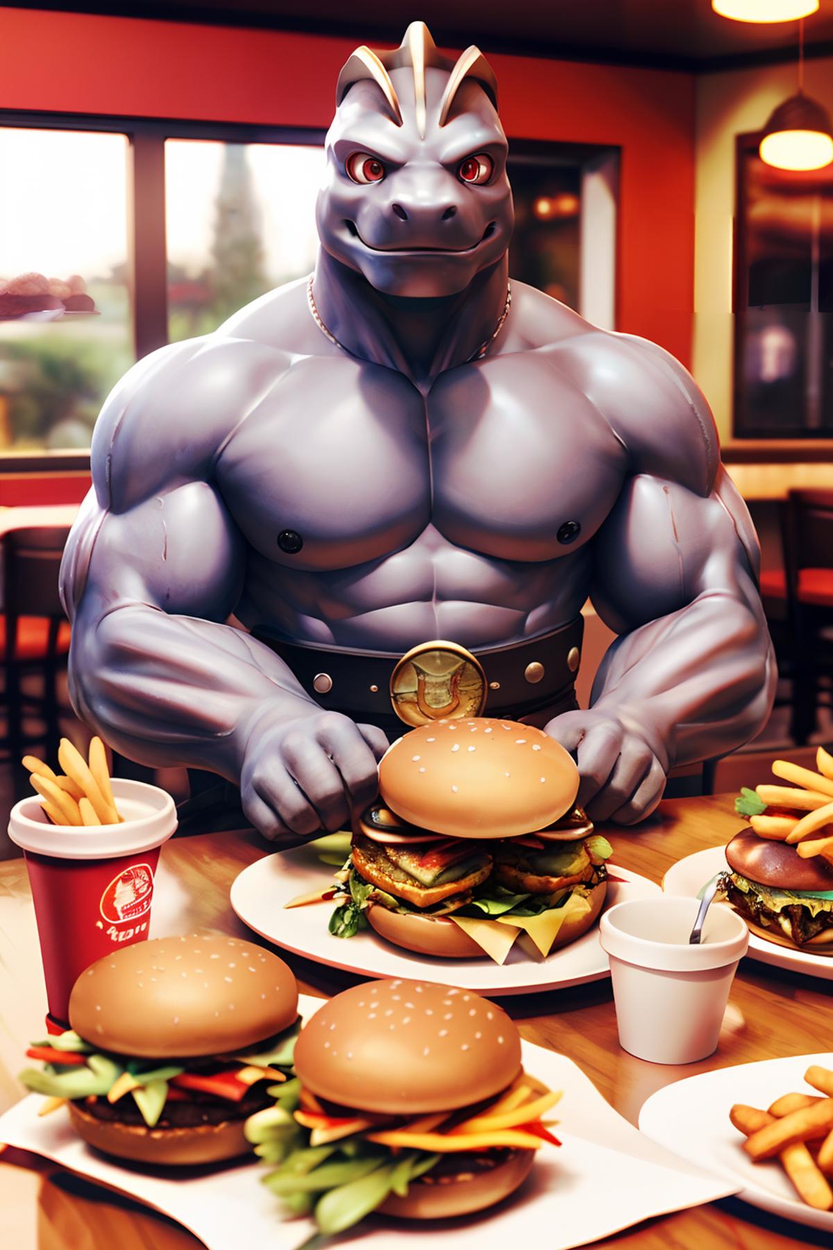 Machoke (pokemon) image by wikkitikki