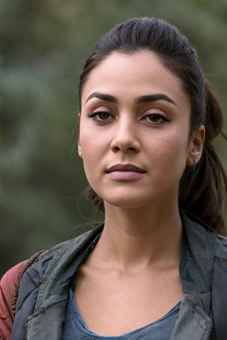 Raven Reyes (Lindsey Morgan) from TV series "The Hundred" (The 100) Season 1-2