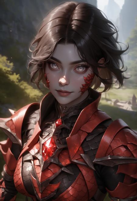 Draconic Leather Armor From Lineage 2 [Animagine XL V3] v1.0