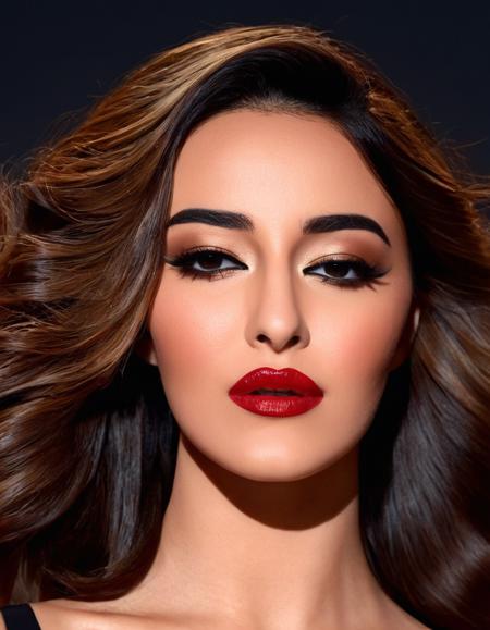 High Fashion, Create a high-resolution, hyper-realistic close-up portrait of a girl in a sultry, high-fashion look. She is dressed in a sleek, form-fitting outfit, such as a deep neckline top, with minimal but bold accessories that add elegance without overpowering the look. Her makeup is flawless and intenseâsmoky eyes with detailed lash work, sculpted cheekbones, and a rich, matte lip color that stands out. The lighting is soft yet dramatic, casting delicate shadows that enhance the contours of her face and highlight the fine details of her skin texture. Her hair is styled in soft, voluminous waves or a tousled, effortless look that complements her sensual aura. Her expression is captivating and intense, with a sultry gaze that draws in the viewer, and slightly parted lips, giving her an air of mystery and confidence. The background is minimal, with subtle gradients or textured shadows to keep the focus on her detailed features and the elegance of the composition, dynamic, dramatic, haute couture, elegant, ornate clothing, High Fashion, photograph Create a high-resolution, hyper-realistic close-up portrait of a girl in a sultry, high-fashion look. She is dressed in a sleek, form-fitting outfit, such as a deep neckline top, with minimal but bold accessories that add elegance without overpowering the look. Her makeup is flawless and intenseâsmoky eyes with detailed lash work, sculpted cheekbones, and a rich, matte lip color that stands out. The lighting is soft yet dramatic, casting delicate shadows that enhance the contours of her face and highlight the fine details of her skin texture. Her hair is styled in soft, voluminous waves or a tousled, effortless look that complements her sensual aura. Her expression is captivating and intense, with a sultry gaze that draws in the viewer, and slightly parted lips, giving her an air of mystery and confidence. The background is minimal, with subtle gradients or textured shadows to keep the focus on her detailed features and the elegance of the composition, 50mm . cinematic 4k epic detailed 4k epic detailed photograph shot on kodak detailed cinematic hbo dark moody, 35mm photo, grainy, vignette, vintage, Kodachrome, Lomography, stained, highly detailed, found footage
