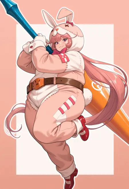 Bunny Slayer NiBA (Last Origin) (three outfits) [Illustrious]