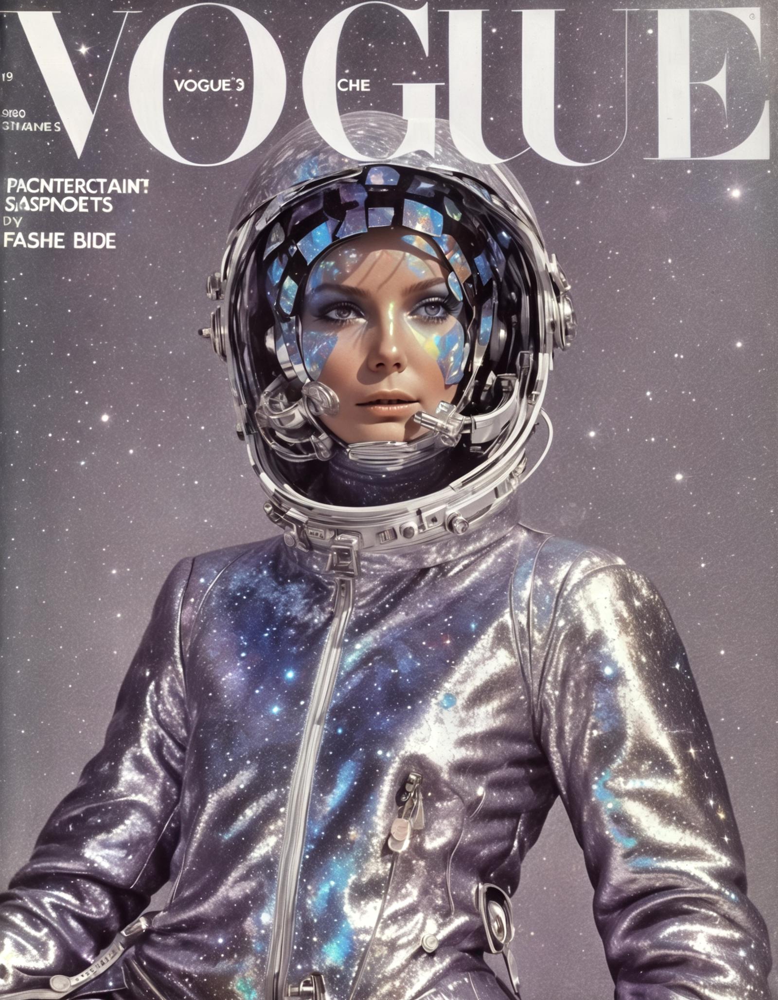 VOGUE (Fashion Magazine Cover Vintage 1960-1975) {Style} [SDXL] image by denrakeiw