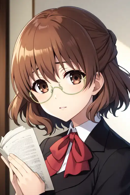 sakuragiyukari, glasses