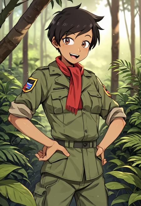 Vietnam War Tomboy Pony
