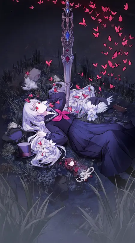 魔法少女ノ魔女裁判 Qwen Image Style Lora