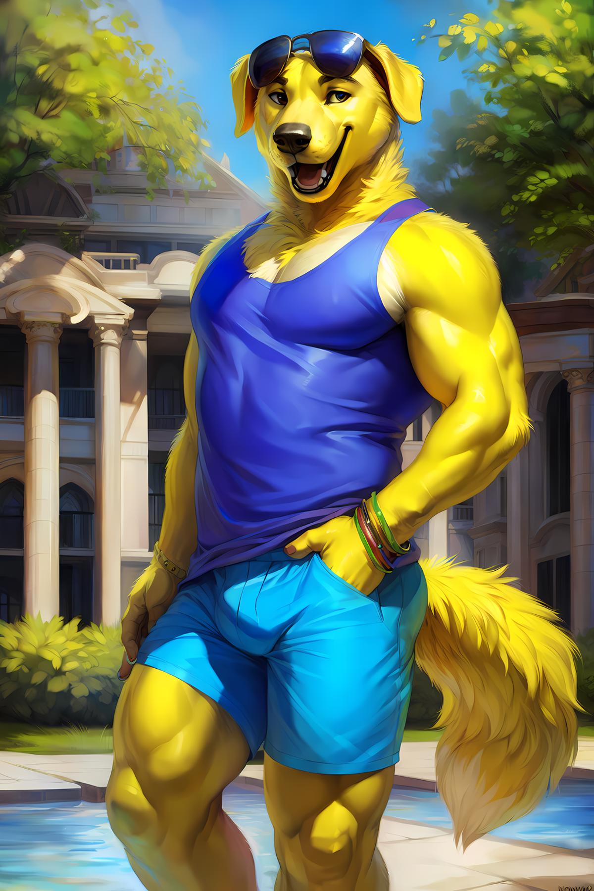 Mr Peanutbutter image by BeerYeen