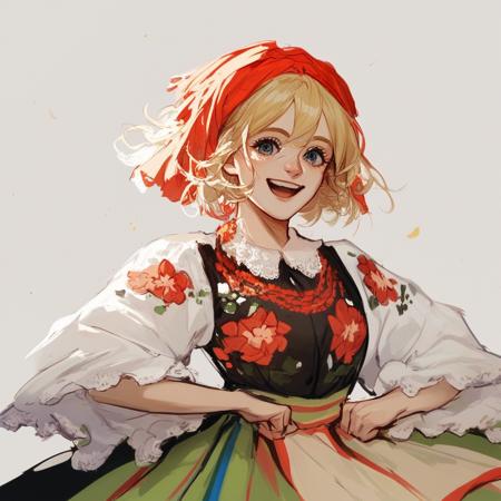 Traditional Polish Dress V1