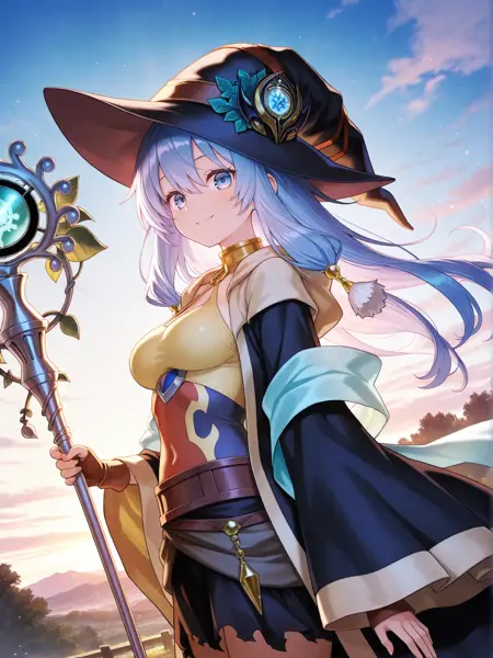 Yu-Gi-Oh! - Ariel, Priestess of the Nekroz (影霊衣の巫女 エリアル) illusXL