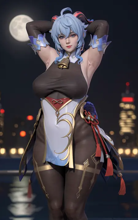 Ganyu Genshin Impact 3d Model | ownwaifu