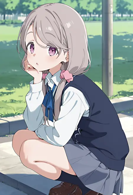 IllustriousXL - Shikishima Sakurako 敷島 桜子 - mono