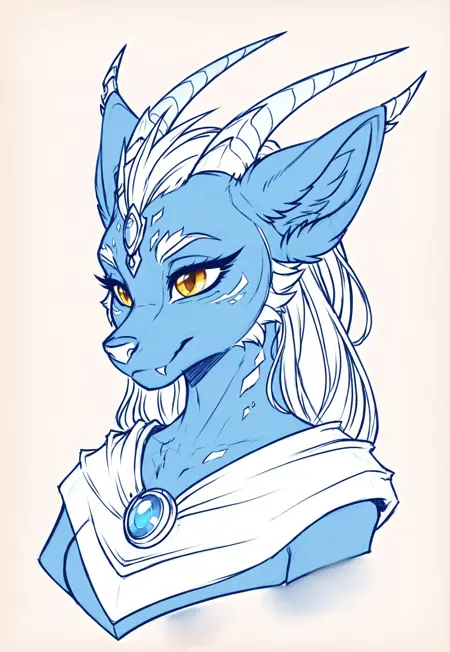 LineART Furry Style