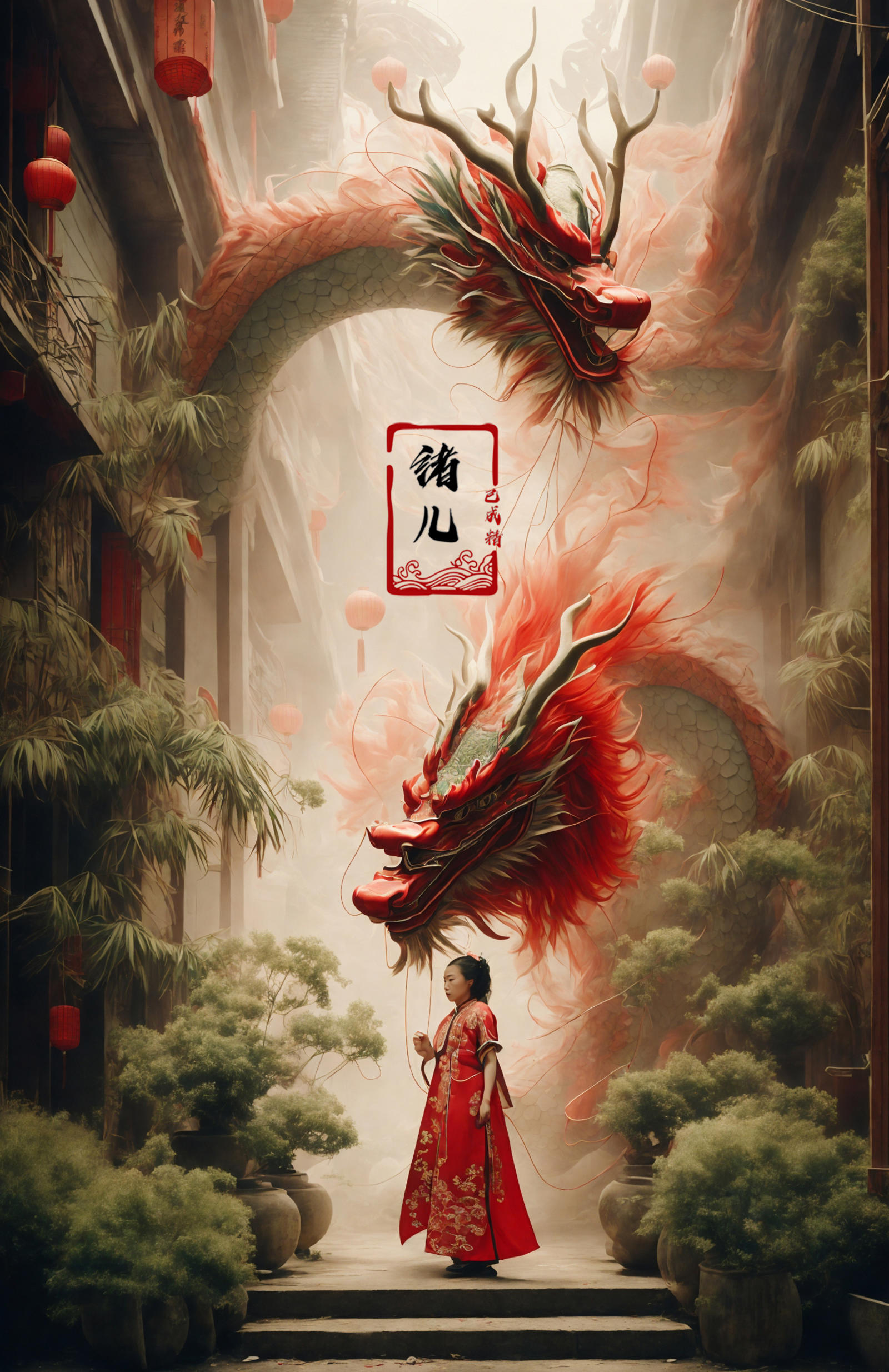 绪儿-龙舞Dragon dance image by XRYCJ