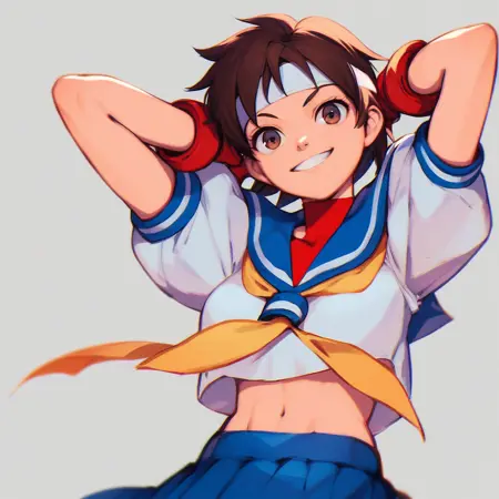 Kasugano Sakura, Street Fighter