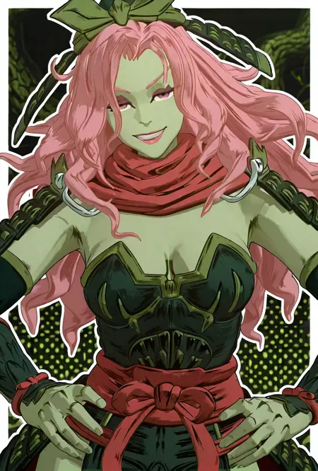 Poison Ivy -- Batman Ninja DC
