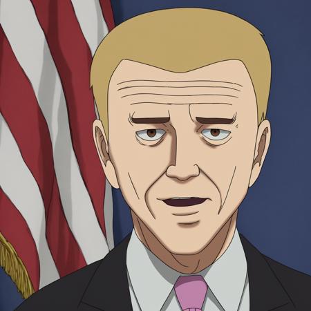 Joe Biden , portrait ,  <lora:MobPsycho:0.75>